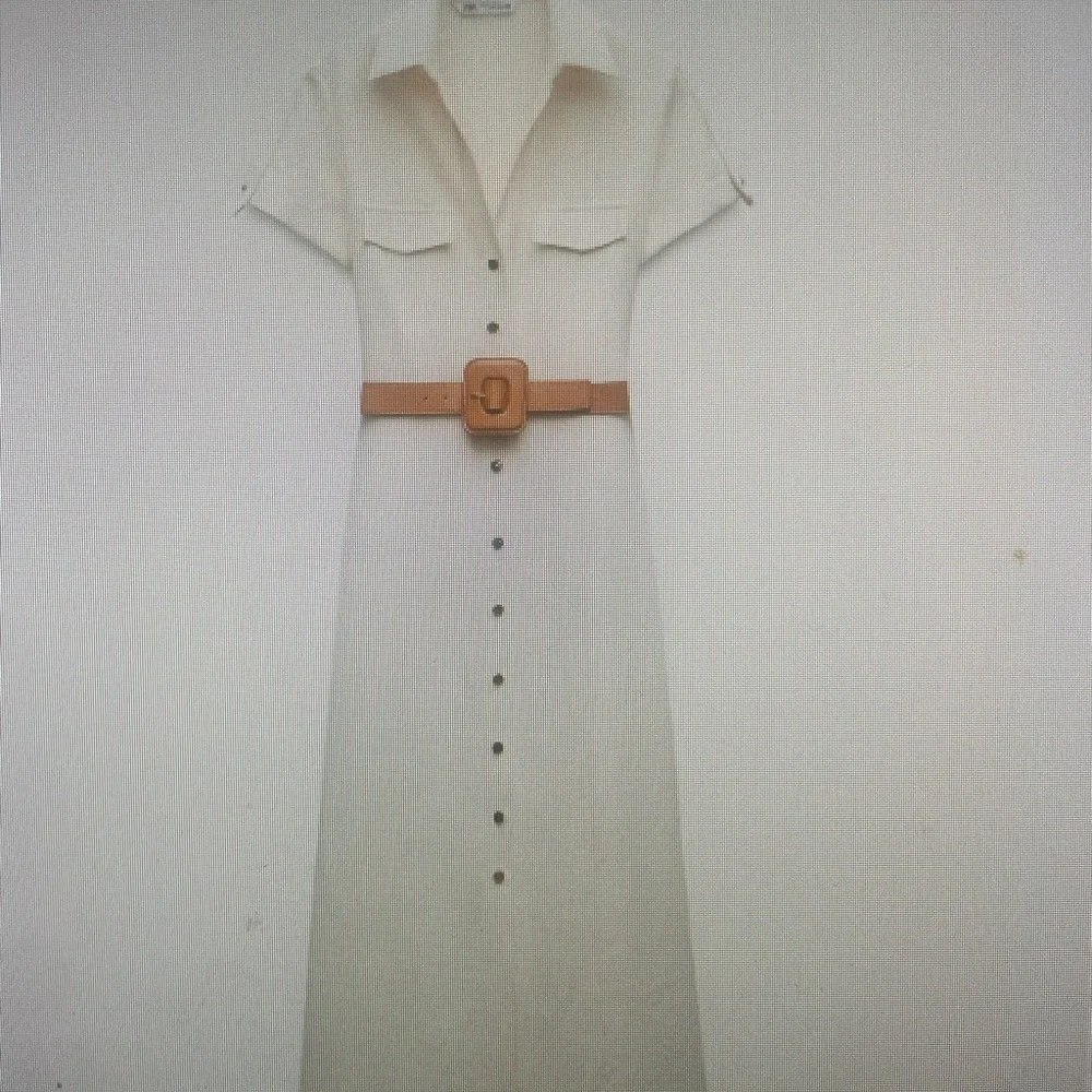 BELTED SHIRTDRESS - Picture 3 of 5